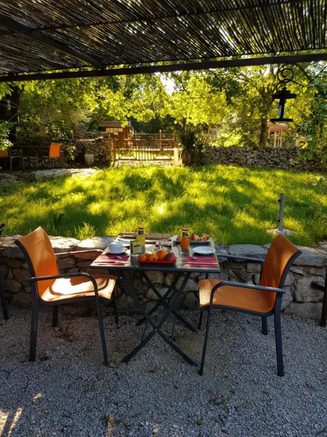 Mas De Coulet Bed and Breakfast Brissac Buitenkant foto
