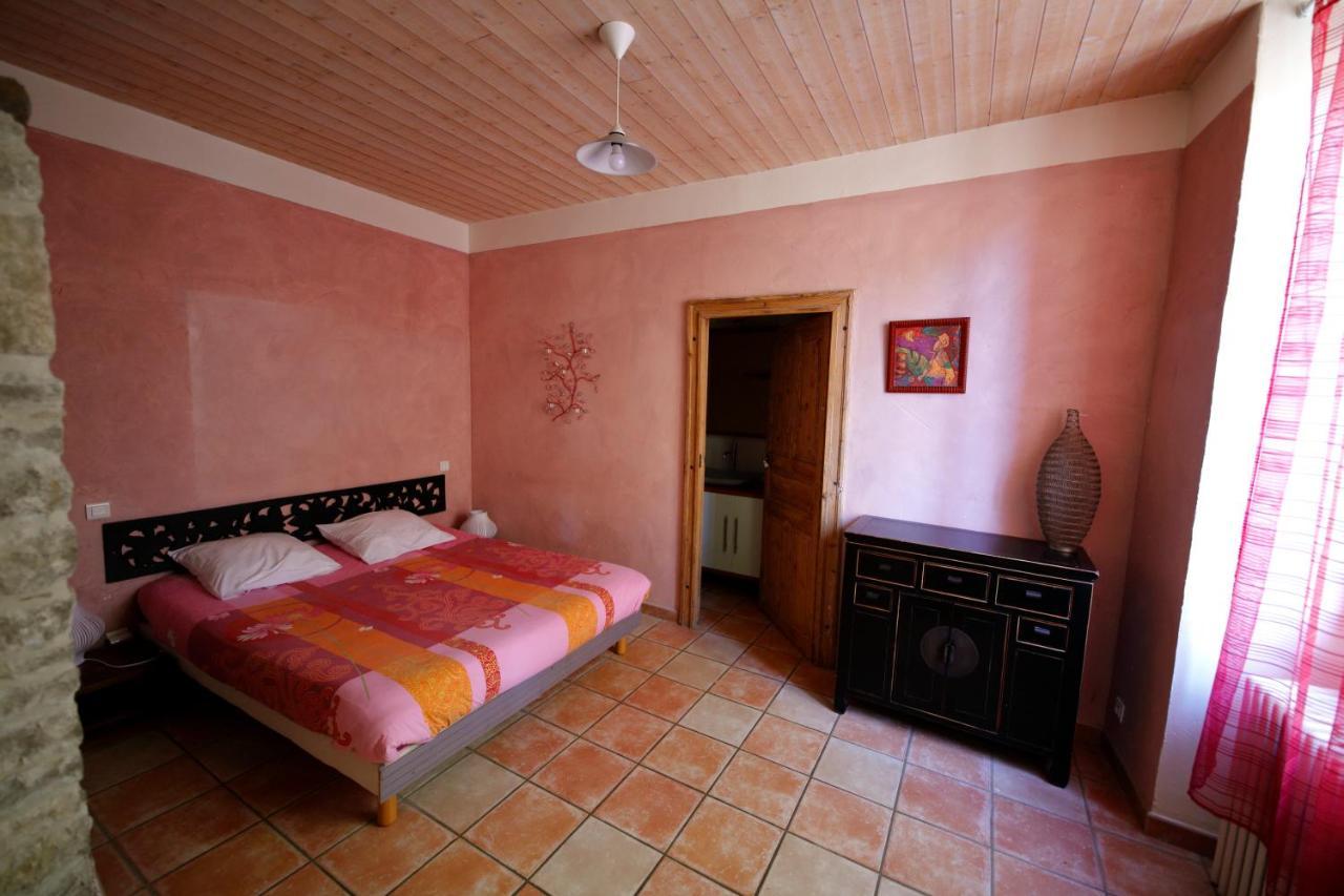 Mas De Coulet Bed and Breakfast Brissac Buitenkant foto